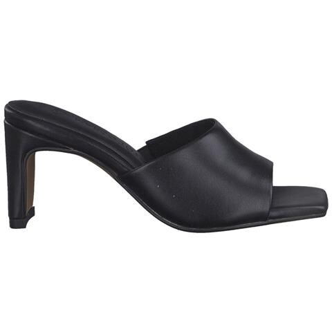 Black Elegant Open Mules Ciabatte Sintetico E Tessile Scarpe Donna Nero Eu 36, 2-27208-20 001 - Foto 2