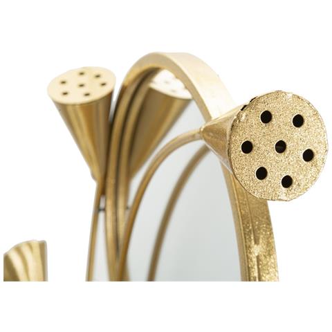 Specchio Con Cornice Mf499 - Oro - Metallo - 65x8x88 Cm - Foto 2