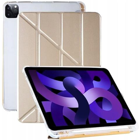 Custodia Resistente Per Ipad Pro 12.9"" 2018/2020/2021 - Elegante Oro, Massima Protezione - Foto 1