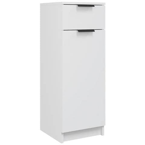 Mobile Sottolavabo Bianco 63x30x54 Cm In Multistrato - Armadio Da Bagno Armadio In Legno Multistrato 83748693