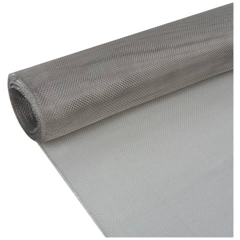 Lusso Casadino -  Recinzione In Rete In Acciaio Inossidabile 100x1000 Cm Argento - Foto 1