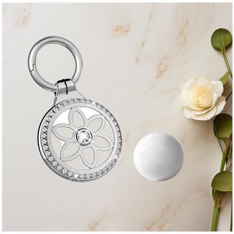 Custodia In Metallo Premium Per Airtag: Protezione Completa E Design Anti-smarrimento Silver - Foto 2