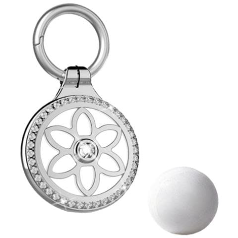 Custodia In Metallo Premium Per Airtag: Protezione Completa E Design Anti-smarrimento Silver - Foto 1