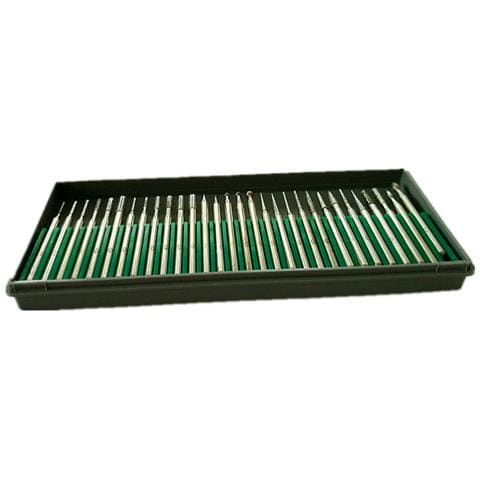 Set 30 Punte Diamantate Per Fresa Per Unghie Con Gambo Da 2,35 Mm - Foto 4
