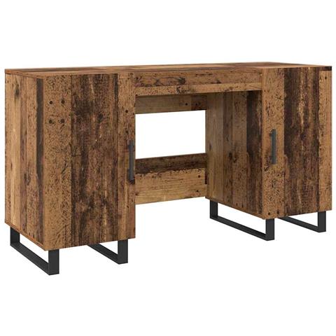Scrivania Legno vecchio 140 x 50 x 75 cm Legno multistrato - Foto 1