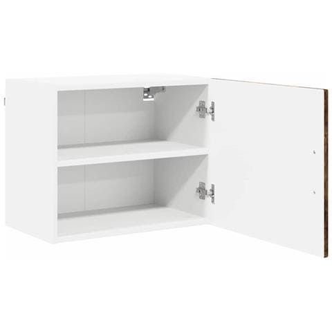Pensile cucina con porta 2 pcs Rovere fumé 50 x 31 x 40 cm - Foto 1