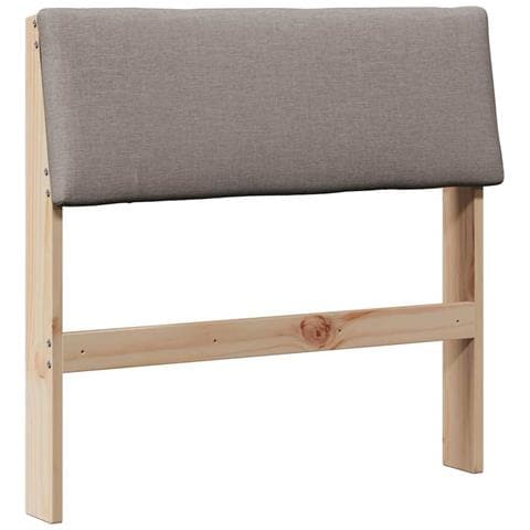 Testiera imbottita Talpa 80 cm Pino massello - Foto 1