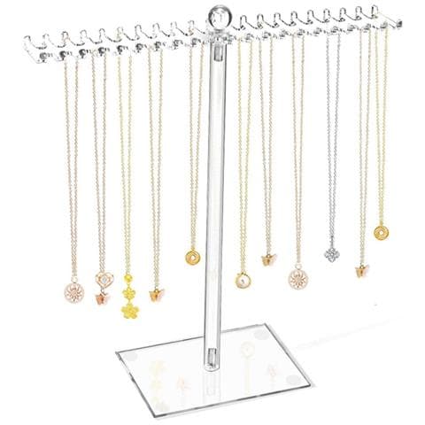 Espositore Per Collane In Acrilico Trasparente - Elegante Organizzatore Di Gioielli - Foto 1