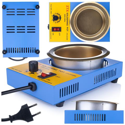 Tigelle Per Saldatura 41-d 350w - Acciaio Inossidabile, Diametro 100mm | Temperatura 100-550°c | Uso Versatile In Laboratorio - Foto 1