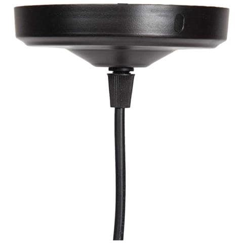 Lampada Da Soffitto Nera 18x18x80h Cm - Foto 2