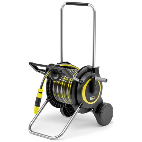 HT 4.20 Set Carrello avvolgitubo Manuale Nero, Giallo - Foto 1