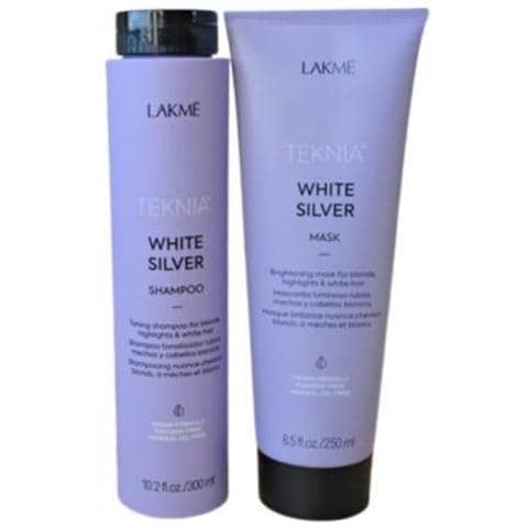 Set White Silver : Shampoo 300 Ml + Trattamento 250 Ml - Foto 1