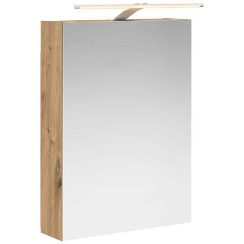 Mobiletto per specchio da bagno con porta Rovere Artigianale - Foto 1