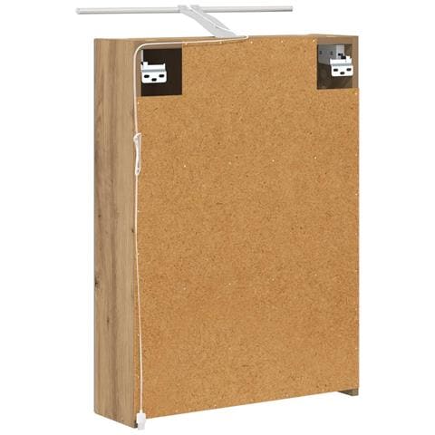 Mobiletto per specchio da bagno con porta Rovere Artigianale - Foto 9