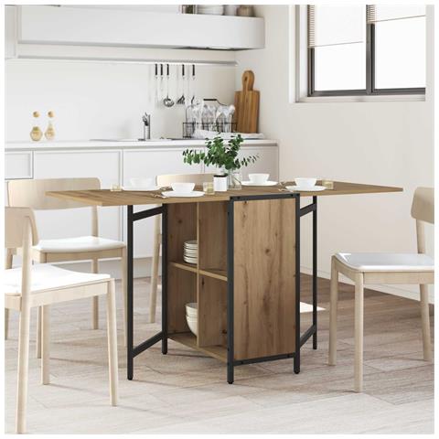 Tavolo da Pranzo 144 x 60 x 75 cm Legno ingegnerizzato - Foto 2