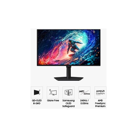 Monitor Gaming Odyssey OLED G6 - G61SH da 27” QHD Flat - Foto 2