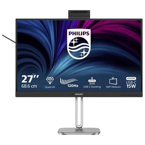 27B2U4601H / 00 Monitor PC 27'' 2560 x 1440 Pixel - Foto 1