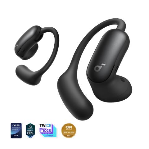 AeroFit 2 Pro Auricolare True Wireless Stereo (TWS) A clip Chiamate /Musica /Sport /Tutti i giorni Bluetooth Nero - Foto 1