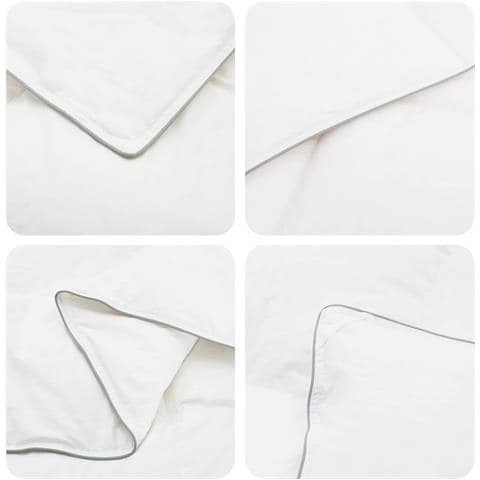 Set di piumone e cuscini 3 pz 200x220 cm Estate 140 GSM Lana - Foto 2