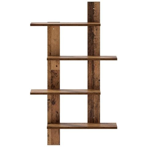Scaffale da parete Legno di quercia 61 x 13,5 x 105 cm - Foto 2