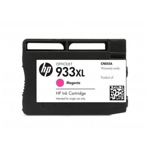 CN055aE Cartuccia Ink Originale 933XL Magenta per HP Officejet 6100 ePrinter 7110 Series Capacità 825 Pagine - Foto 1