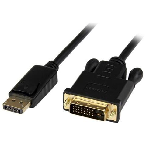 Cavo convertitore adattatore attivo DisplayPort a DVI da 91 cm - DP a DVI 2560x1600 - Nero - Foto 1