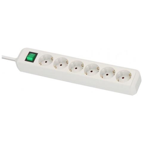 1159520400 prolunghe e multiple 3 m 6 presa (e) AC Interno Bianco - Foto 7