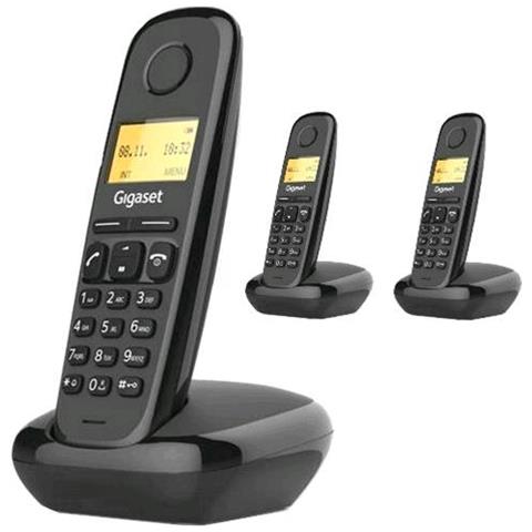 A 170 TRIO Cordless Trio Display Illuminato da 1,5" Colore Nero - Foto 2