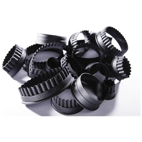 Tagliapasta Ovale Festonato Cm 7x4 Pa + - Foto 2