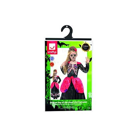 Costume Principessa Dia De Los Muertos Bambina - Taglia: 10 - 12 Anni (145/158 Cm) - Foto 2