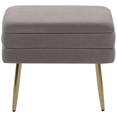 Panca Con Contenitore Grigia Per Camera Da Letto Odessa - Foto 13