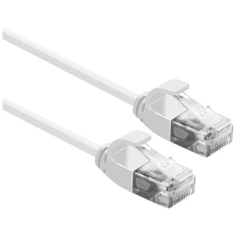 Cavo Utp Data Center Patchcord Cat. 6a Class Ea Lsoh Slim Bianco 5m - Foto 3