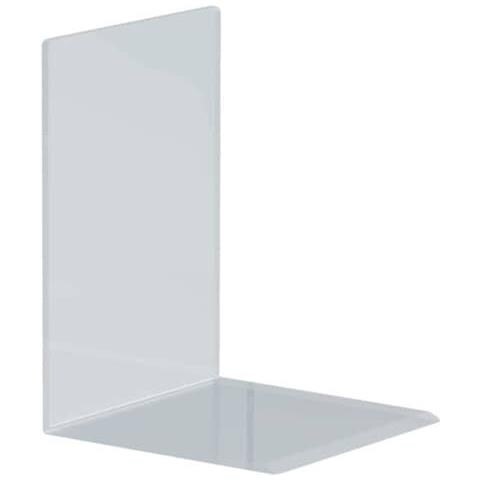 Reggilibri Acrilico Trasparente 170x120x120mm 3513705 - Foto 1