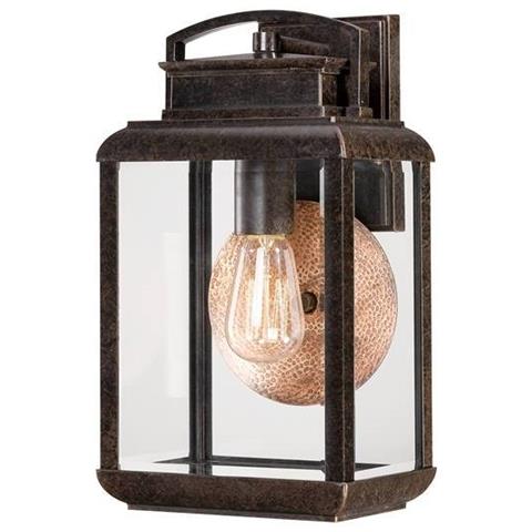 Lanterna Da Parete 1 Luce Da Esterno Medio Bronzo Imperiale Ip44, E27 - Foto 1