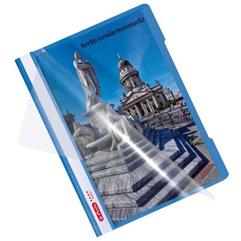 50016228 Prsentations-mappe Blau - Transparent Polypropylen (pp) (50016228)  - Foto 2