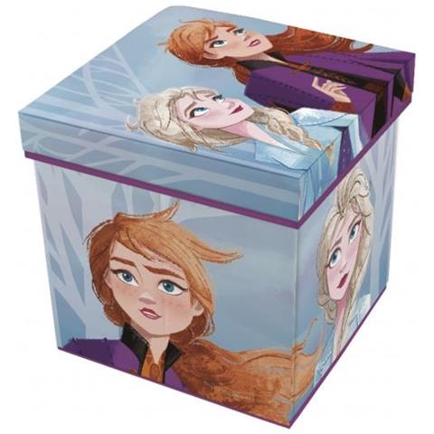 Frozen 2 Box Portaoggetti 22 Litri Poliestere / cotone Blu - Foto 1