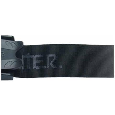 Omer Cintura Tessuto Resistente Nero Fibbia Nylon Nero Standard - Foto 2