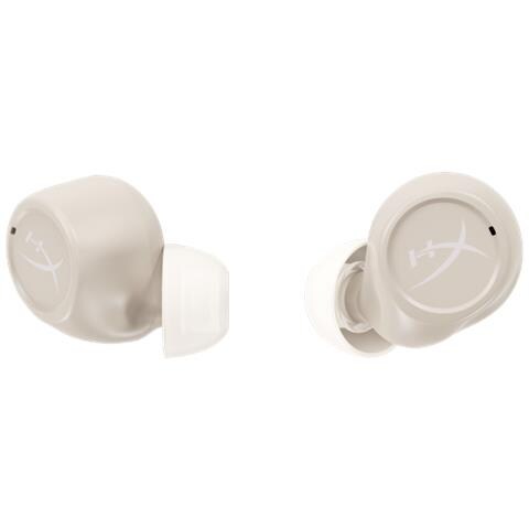 Cuffie 727A7AA true Wireless con Microfono Bluetooth Cancellazione Attiva del Rumore Colore Marrone Chiaro - Foto 2