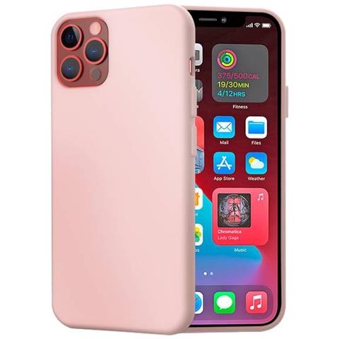 Cover Per Iphone 12/12 Pro Mag Case In Silicone, Rosa - Foto 1