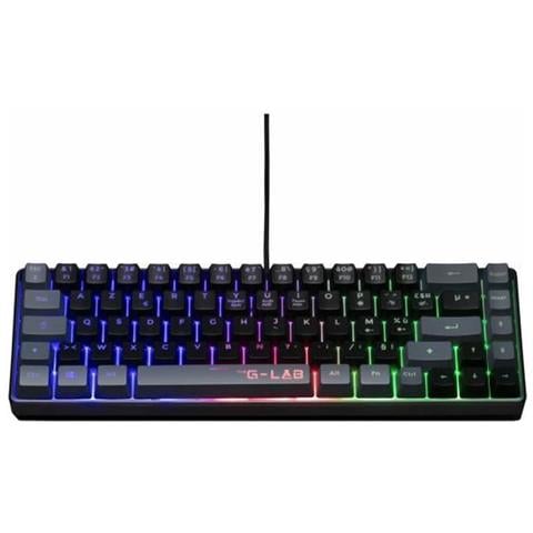 Tastiera USB 3760162067682 per Gaming (Layout Francese) Colore Nero, Grigio - Foto 2