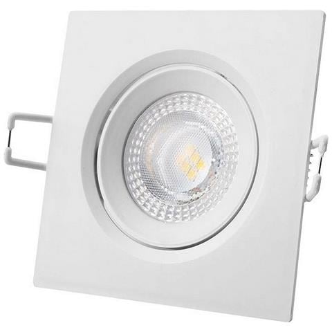 EDP Downlight LED da Incasso Quadrato 5W 3200K - Foto 1