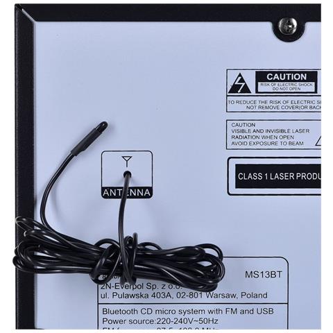 Mini Impianto Stereo Ms13bt - Foto 7
