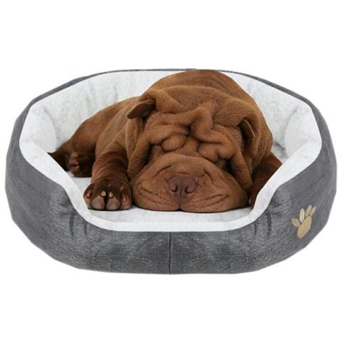 Letto Imbottito Per Cane O Gatto Grigio, 50x40 Cm - Foto 2