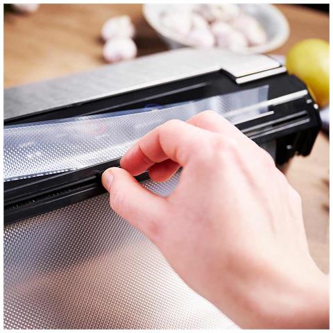 Design Basic macchina per sottovuoto 800 mbar Nero, Acciaio inox - Foto 2