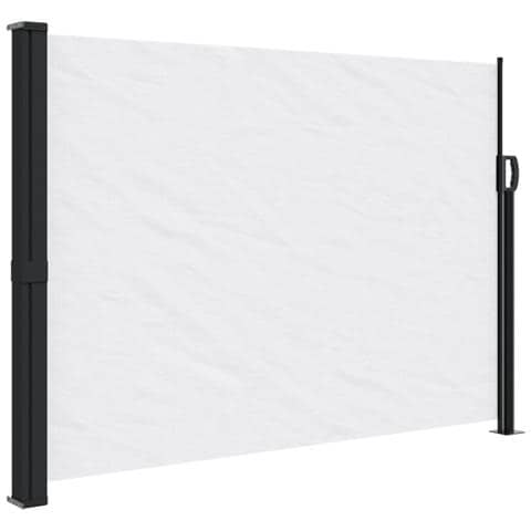 Tenda Da Sole Laterale Retrattile Bianco 140x500 Cm - Foto 2