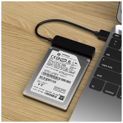 MSUB3306 contenitore di unità di archiviazione Box esterno HDD /SSD Nero - Foto 3