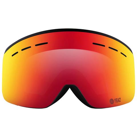 Maschera Rise Occhiali Da Sci E Snowboard Neri - Foto 1