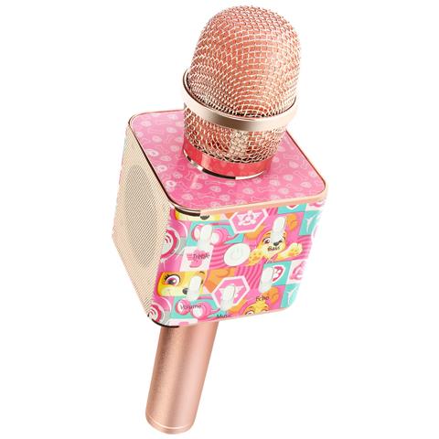 Microfono Karaoke Senza Fili Bluetooth Per Bambini Paw Patrol Skye, Rosa Champagne - Foto 1
