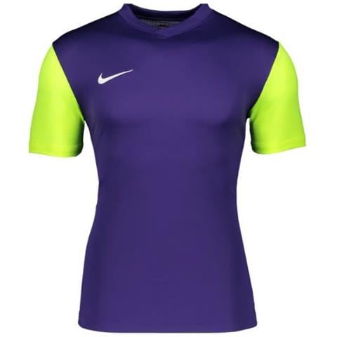 Y Nk Df Tiempo Premii Jsy Ss Big Kids' Short-Sleeve Soccer Bambino Taglia Xl Colore Viola - Foto 1