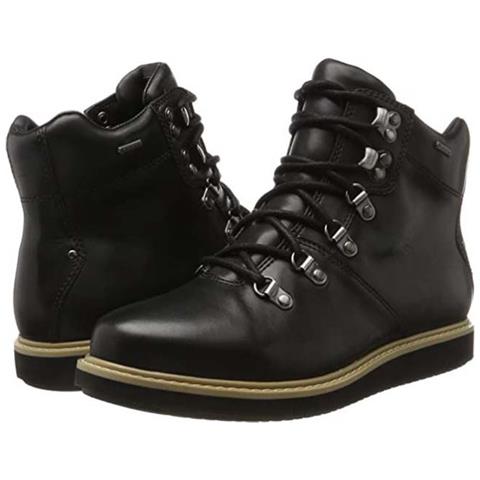 Donna Glickasha Gtx Stivali Neri In Pelle Gore-tex 36 - Foto 2